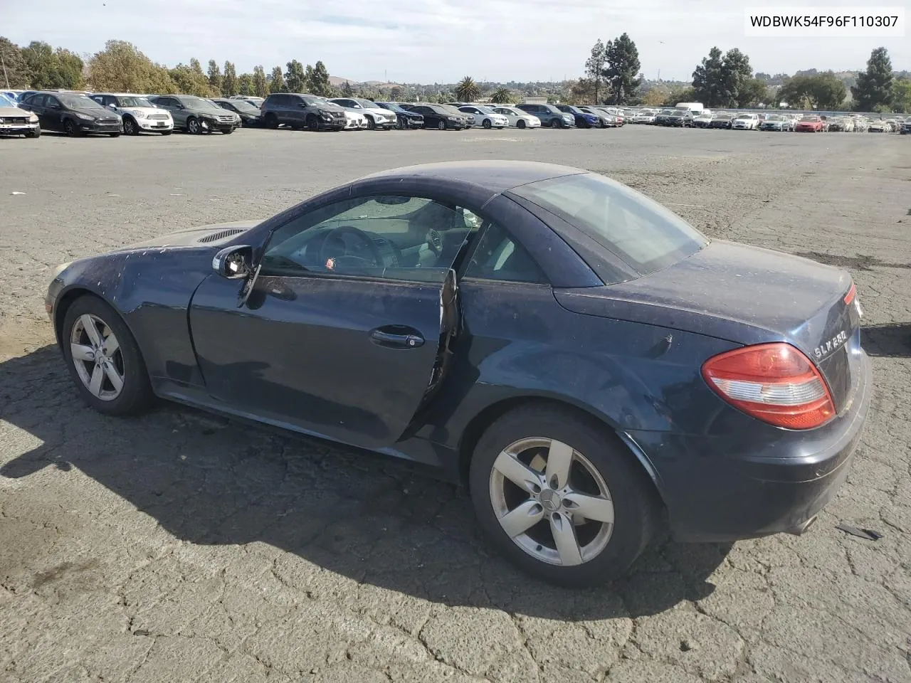 2006 Mercedes-Benz Slk 280 VIN: WDBWK54F96F110307 Lot: 75330744