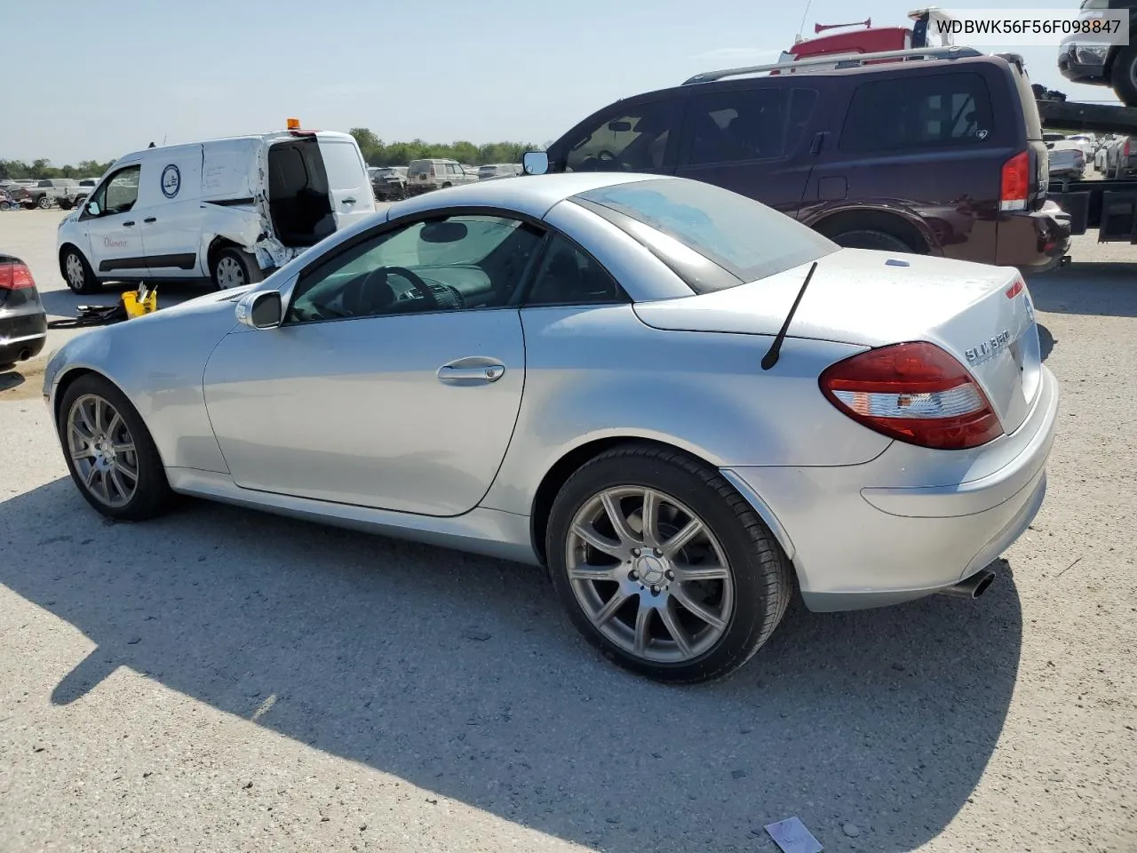 2006 Mercedes-Benz Slk 350 VIN: WDBWK56F56F098847 Lot: 76177624