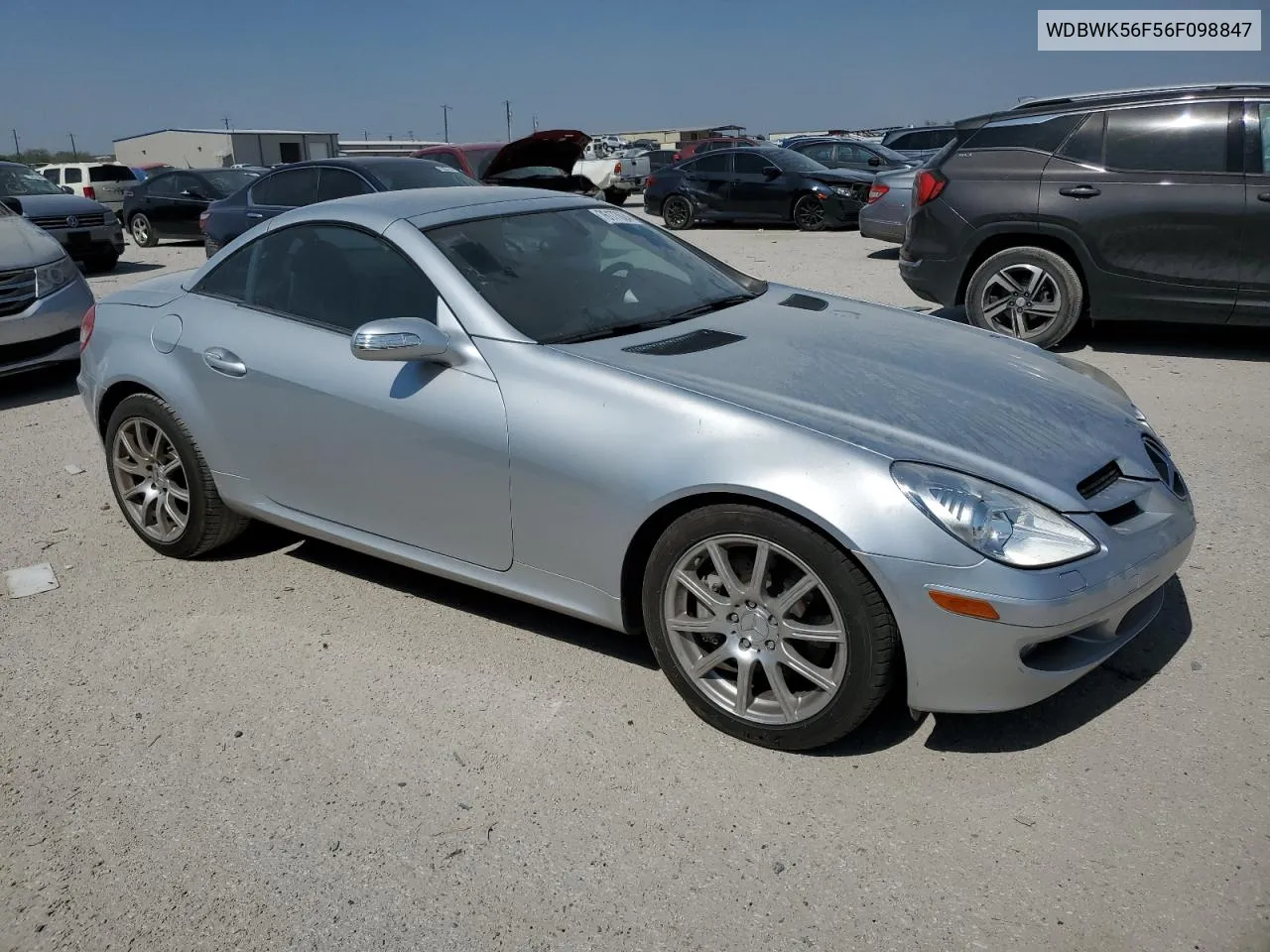 2006 Mercedes-Benz Slk 350 VIN: WDBWK56F56F098847 Lot: 76177624