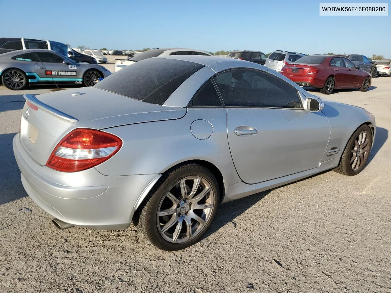 2006 Mercedes-Benz Slk 350 VIN: WDBWK56F46F088200 Lot: 77025724