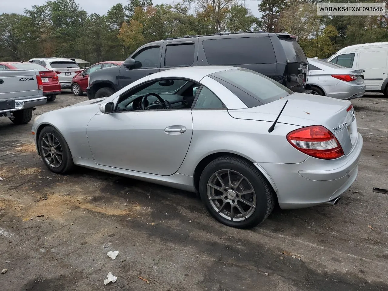 2006 Mercedes-Benz Slk 280 VIN: WDBWK54FX6F093646 Lot: 78788024