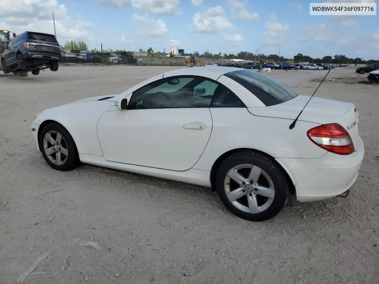 2006 Mercedes-Benz Slk 280 VIN: WDBWK54F36F097716 Lot: 79170964