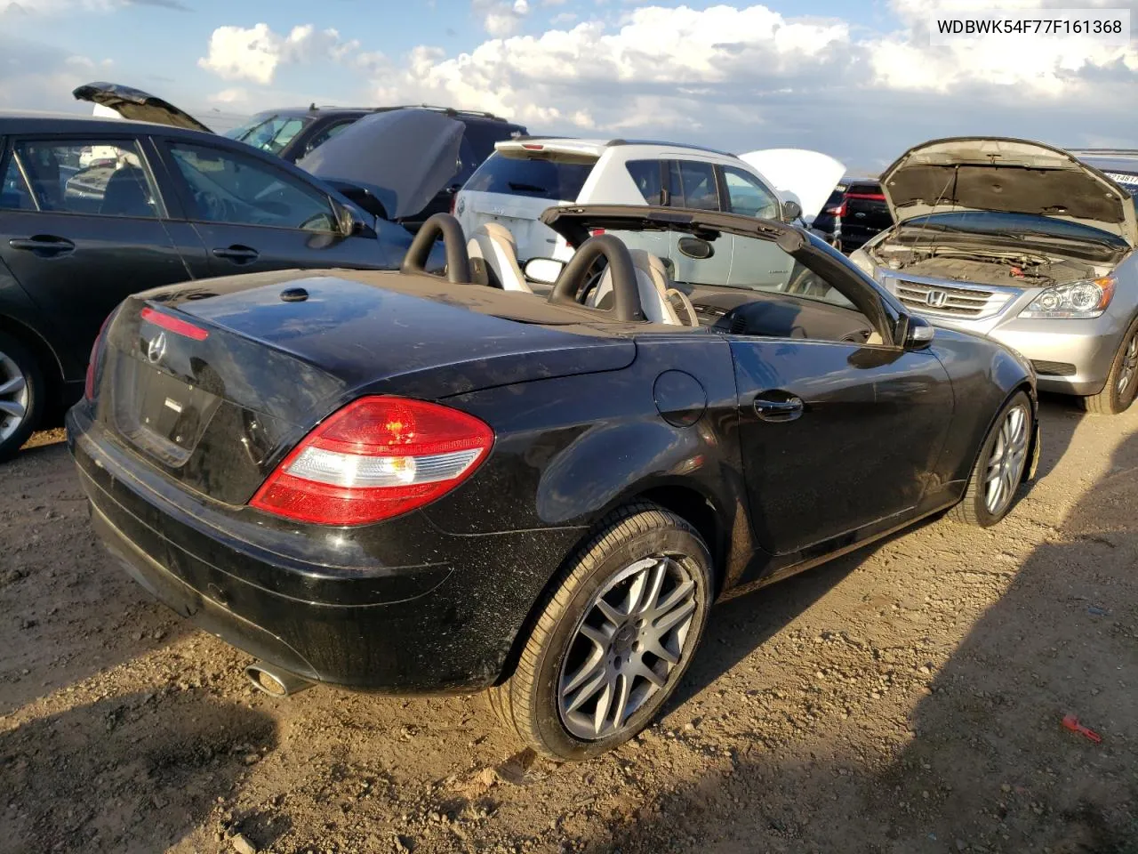 2007 Mercedes-Benz Slk 280 VIN: WDBWK54F77F161368 Lot: 51221554