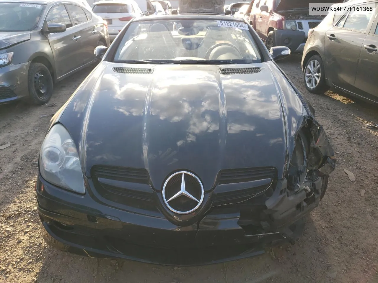 2007 Mercedes-Benz Slk 280 VIN: WDBWK54F77F161368 Lot: 51221554