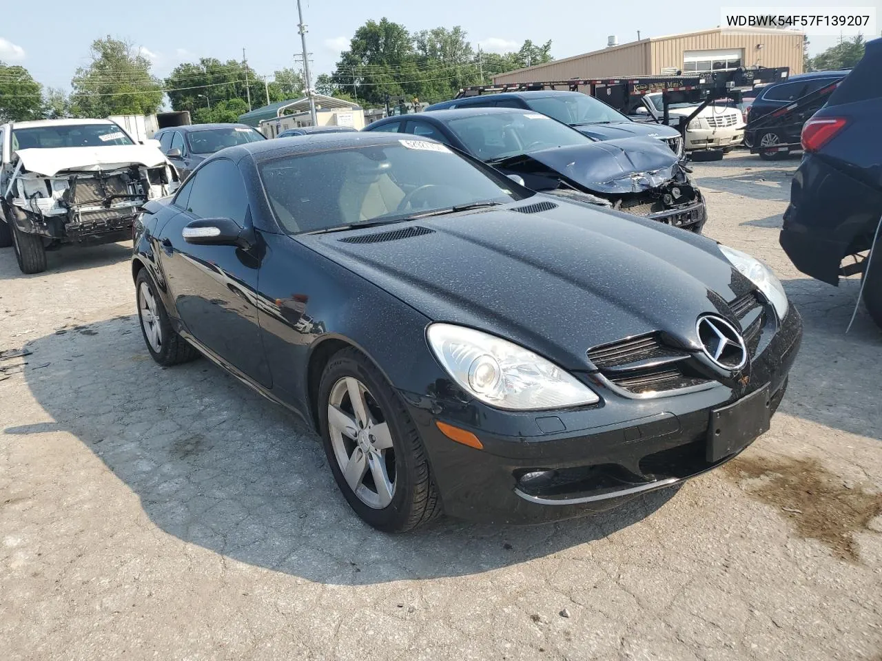 2007 Mercedes-Benz Slk 280 VIN: WDBWK54F57F139207 Lot: 62927704