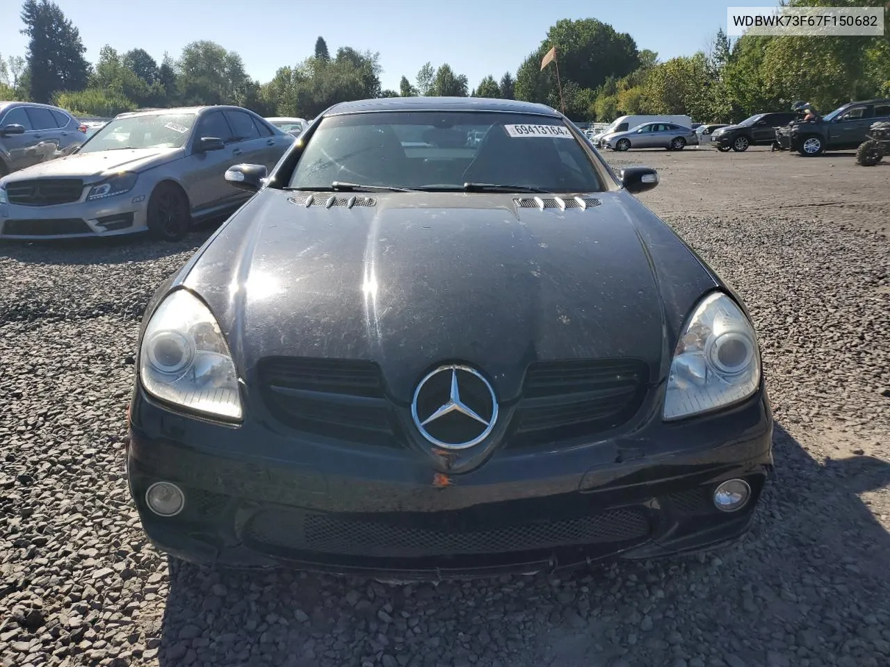 WDBWK73F67F150682 2007 Mercedes-Benz Slk 55 Amg