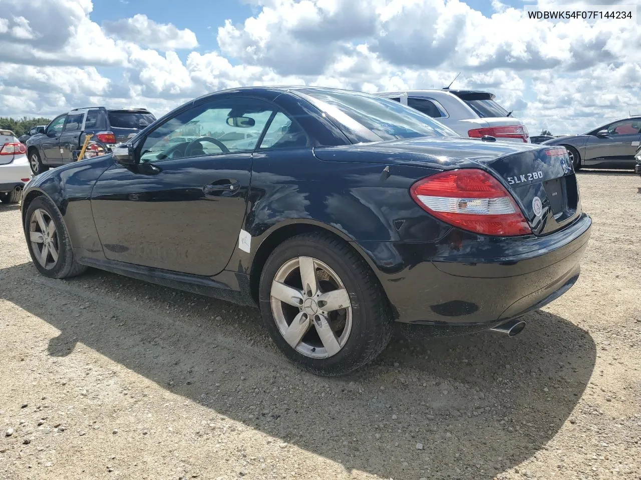 2007 Mercedes-Benz Slk 280 VIN: WDBWK54F07F144234 Lot: 73979814