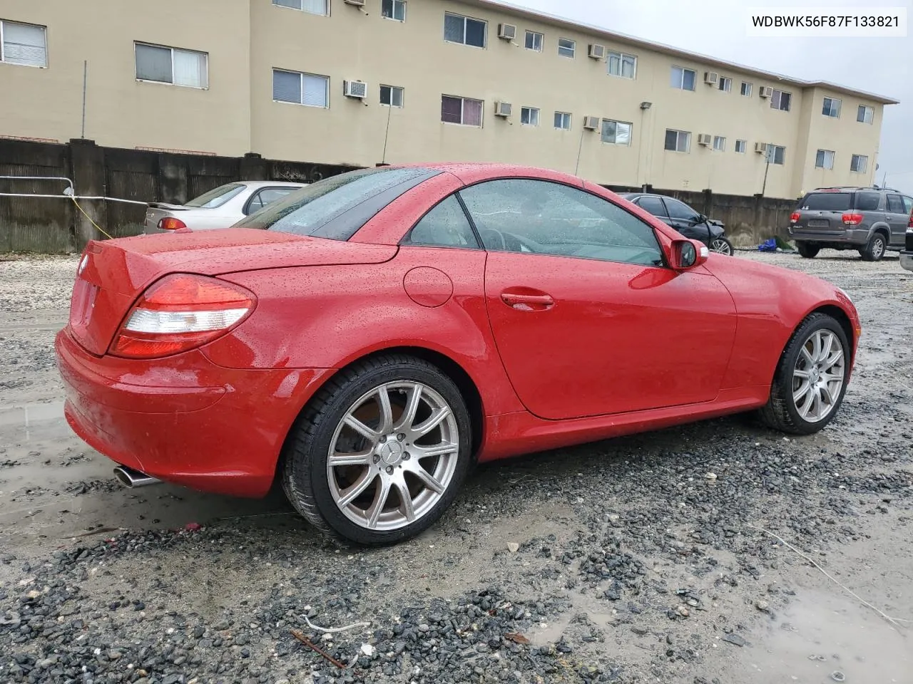 WDBWK56F87F133821 2007 Mercedes-Benz Slk 350