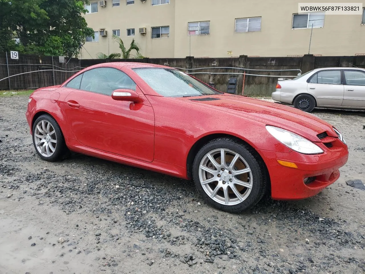 WDBWK56F87F133821 2007 Mercedes-Benz Slk 350