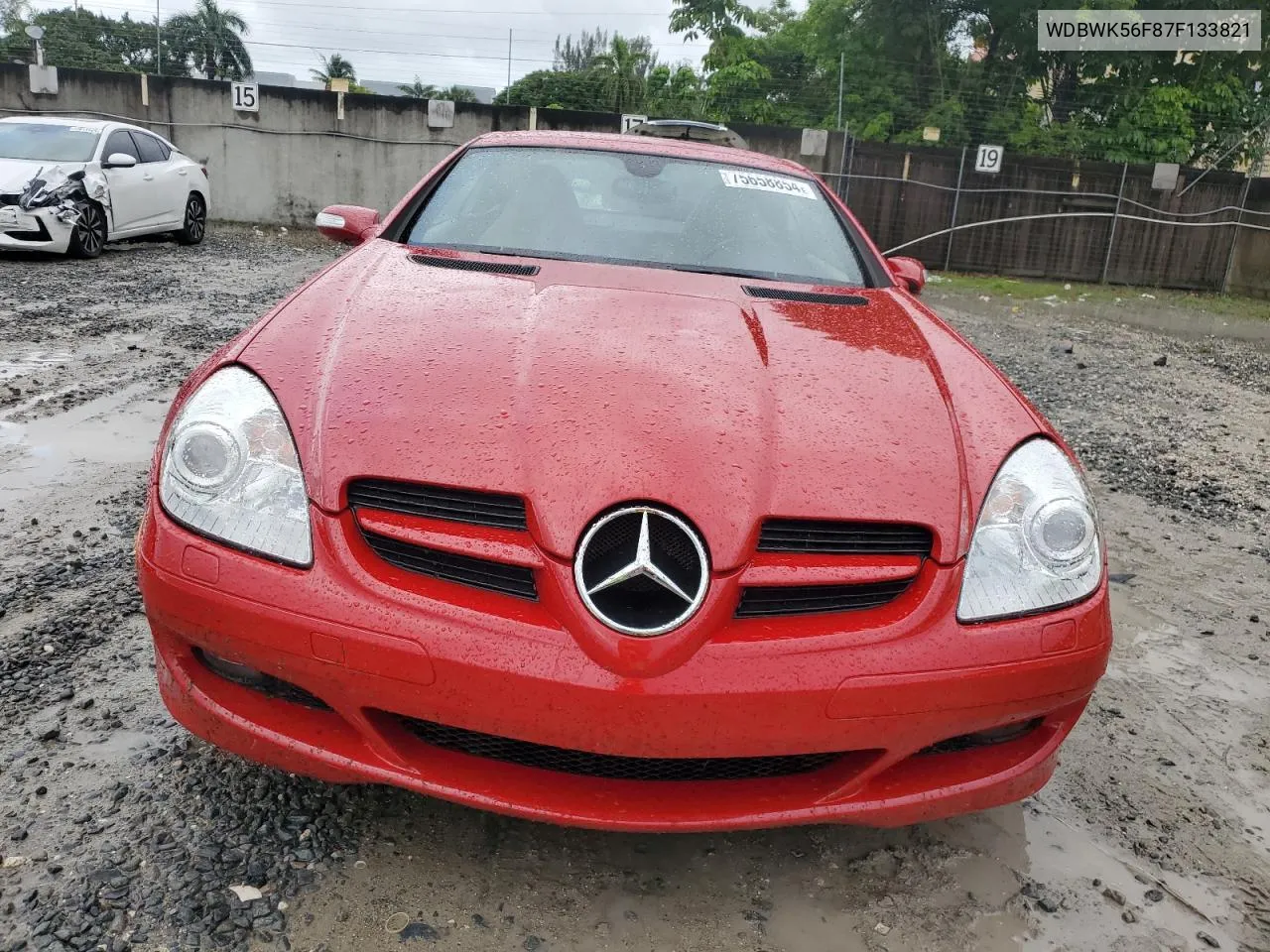 WDBWK56F87F133821 2007 Mercedes-Benz Slk 350