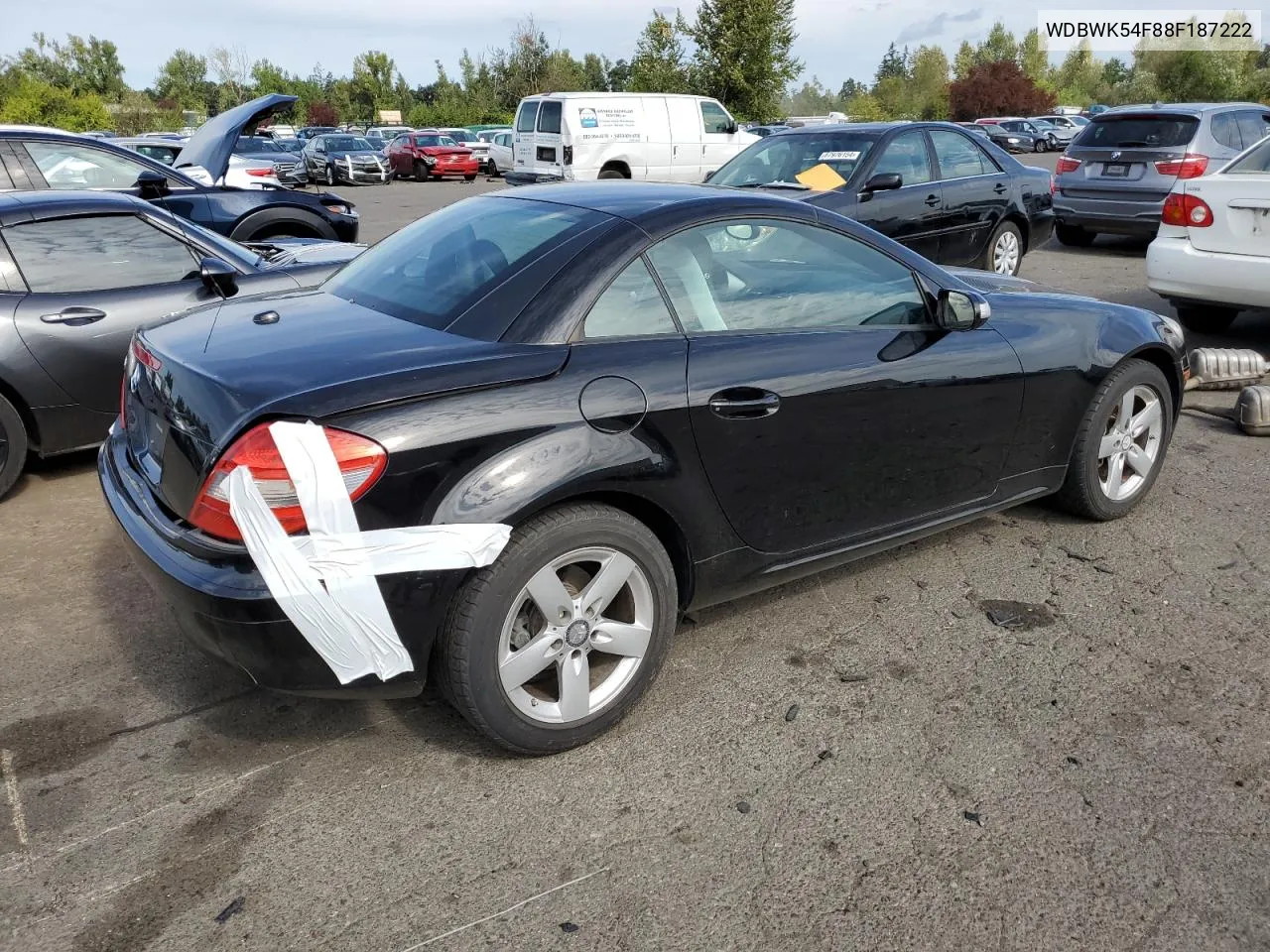 2008 Mercedes-Benz Slk 280 VIN: WDBWK54F88F187222 Lot: 67973024