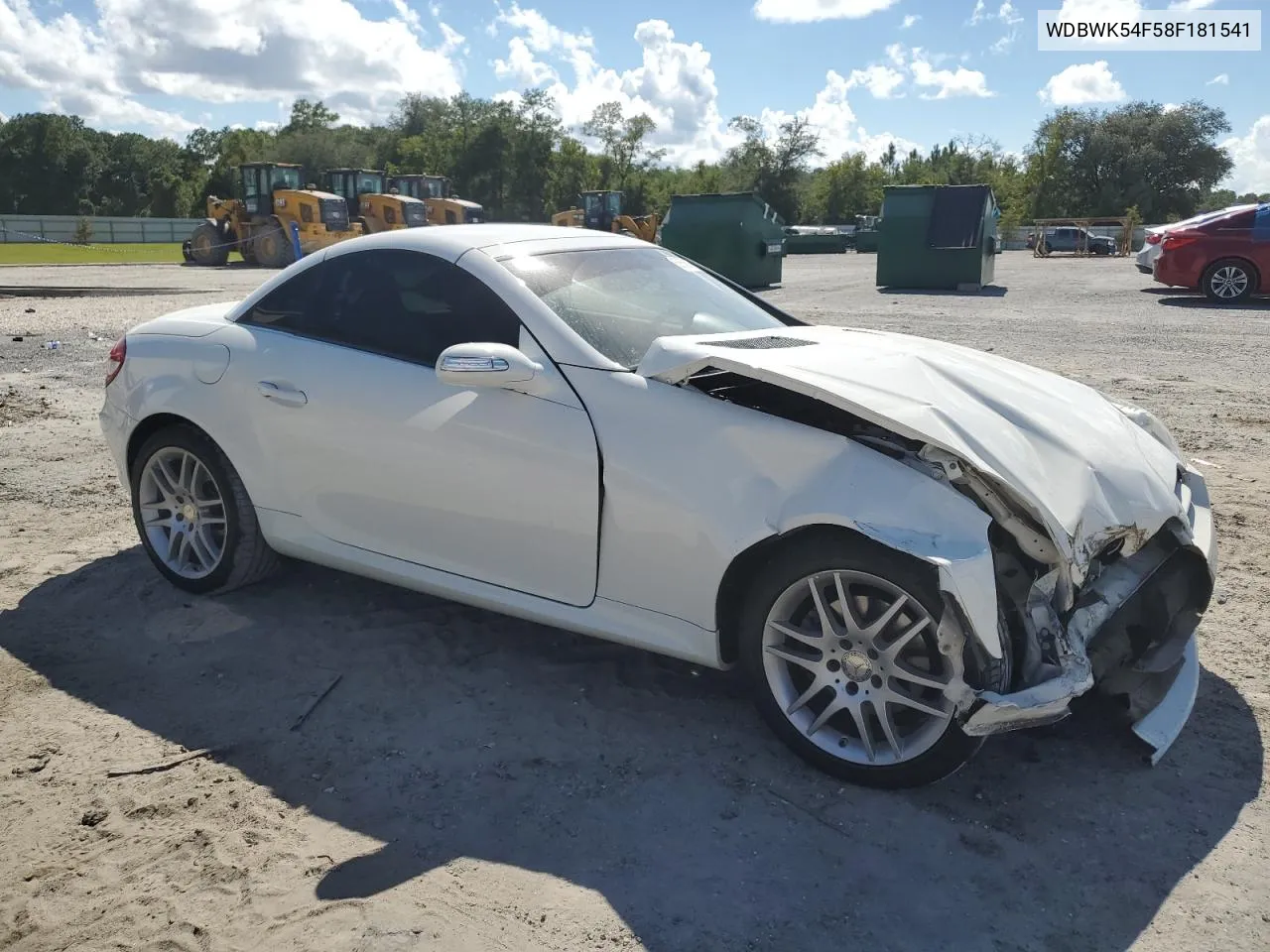 2008 Mercedes-Benz Slk 280 VIN: WDBWK54F58F181541 Lot: 69556274