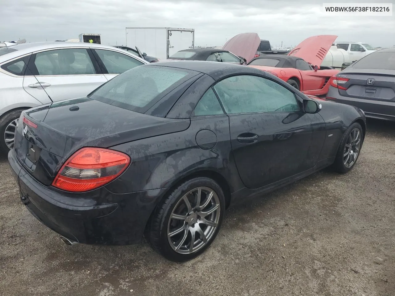 2008 Mercedes-Benz Slk 350 VIN: WDBWK56F38F182216 Lot: 74959864