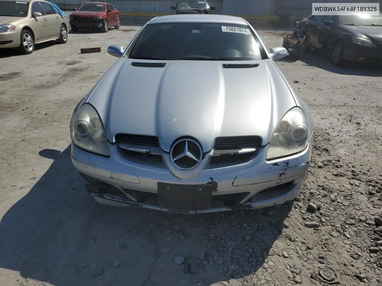 2008 Mercedes-Benz Slk 280 VIN: WDBWK54F68F189325 Lot: 75821874