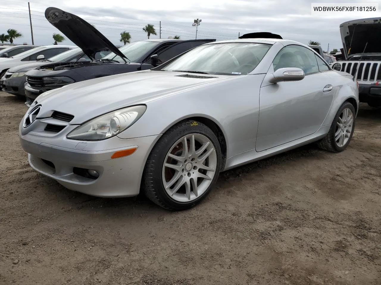 2008 Mercedes-Benz Slk 350 VIN: WDBWK56FX8F181256 Lot: 76898704