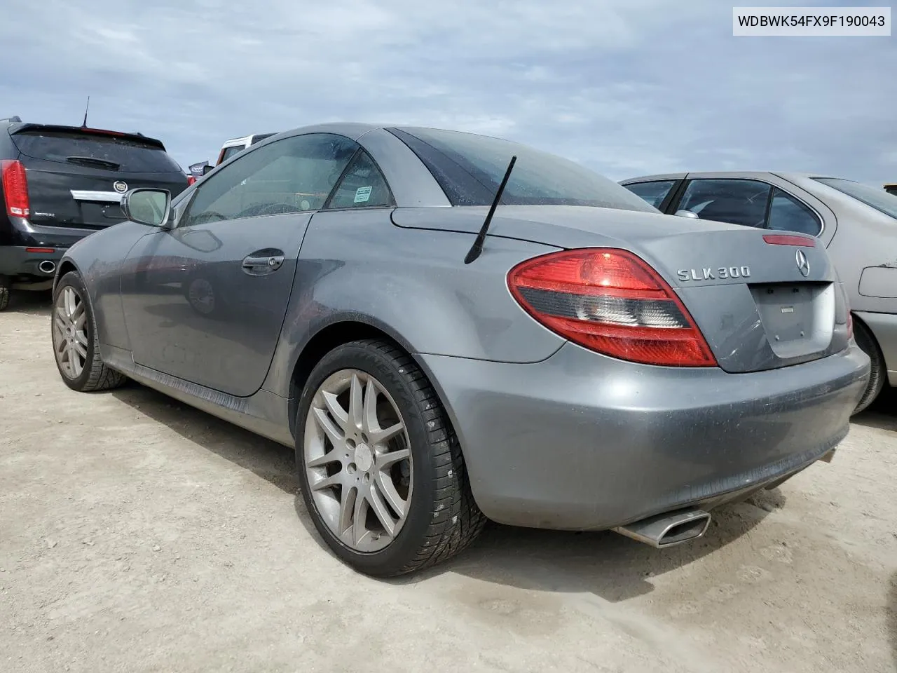 2009 Mercedes-Benz Slk 300 VIN: WDBWK54FX9F190043 Lot: 73045024