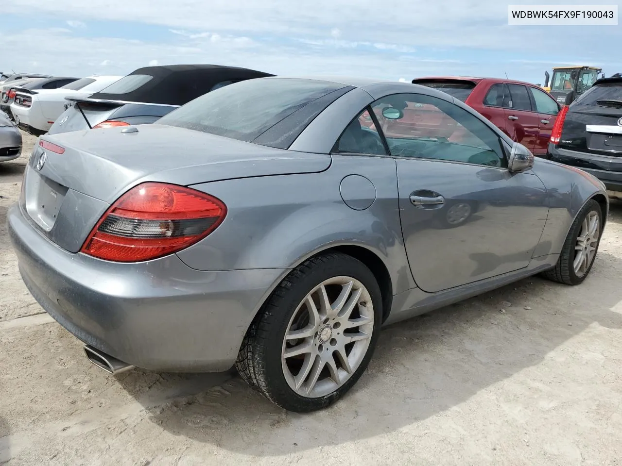 2009 Mercedes-Benz Slk 300 VIN: WDBWK54FX9F190043 Lot: 73045024