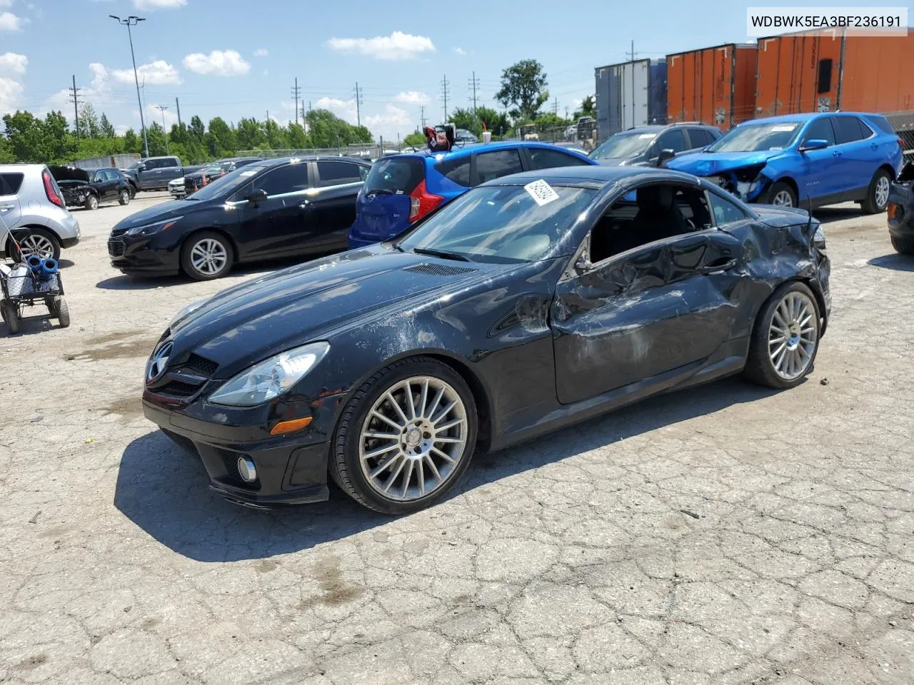 2011 Mercedes-Benz Slk 300 VIN: WDBWK5EA3BF236191 Lot: 70653614