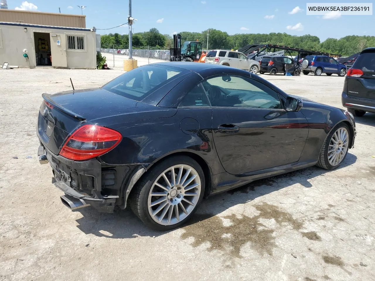 2011 Mercedes-Benz Slk 300 VIN: WDBWK5EA3BF236191 Lot: 70653614