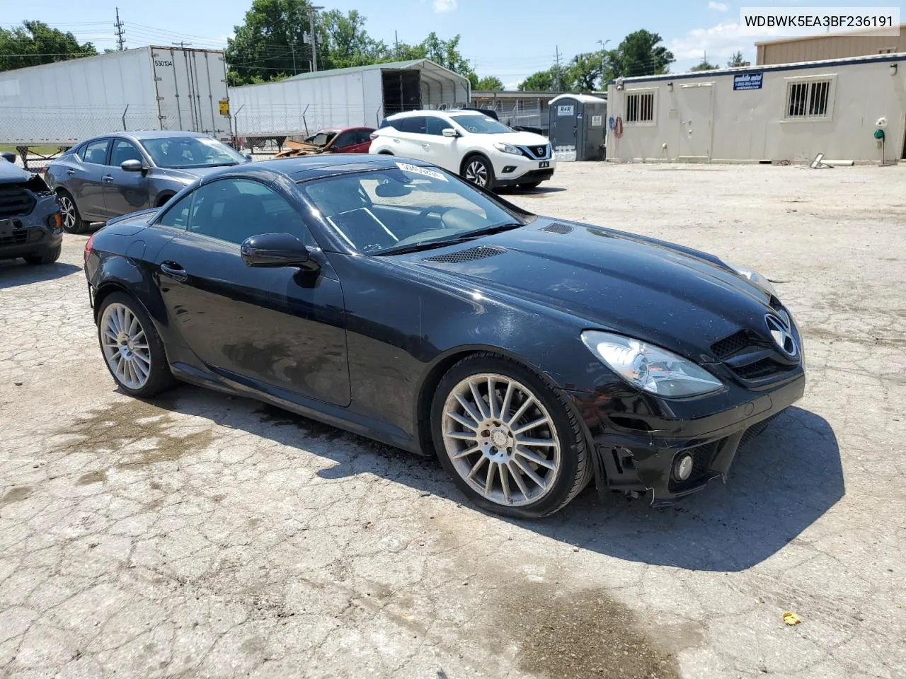 2011 Mercedes-Benz Slk 300 VIN: WDBWK5EA3BF236191 Lot: 70653614