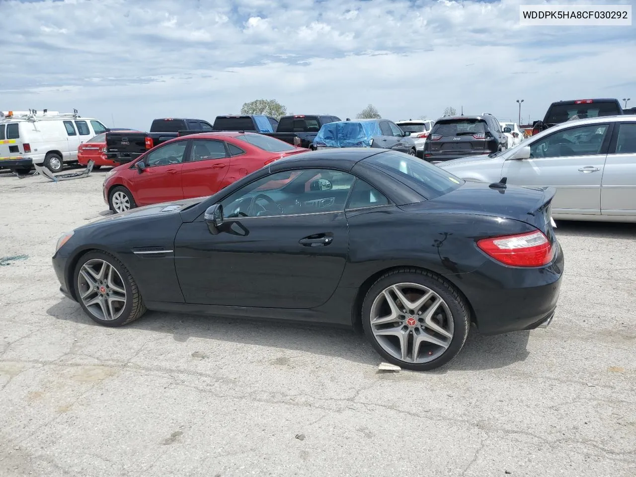 2012 Mercedes-Benz Slk 350 VIN: WDDPK5HA8CF030292 Lot: 50871984