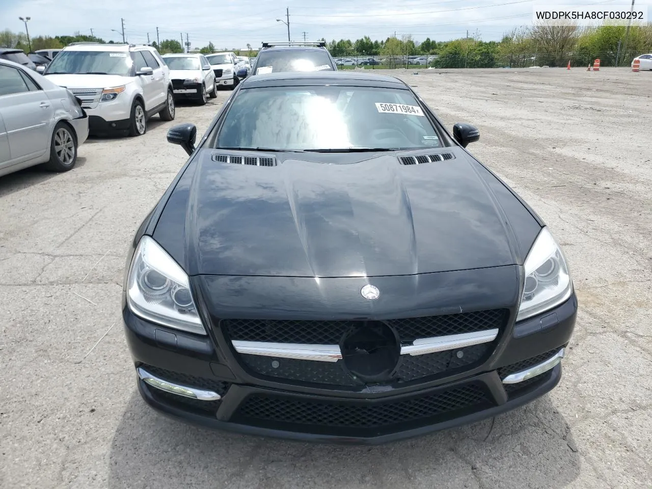 2012 Mercedes-Benz Slk 350 VIN: WDDPK5HA8CF030292 Lot: 50871984