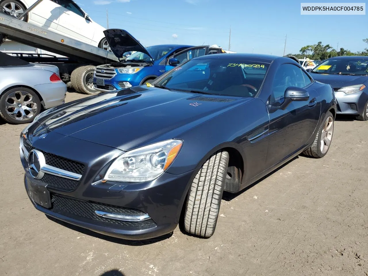 2012 Mercedes-Benz Slk 350 VIN: WDDPK5HA0CF004785 Lot: 73420294