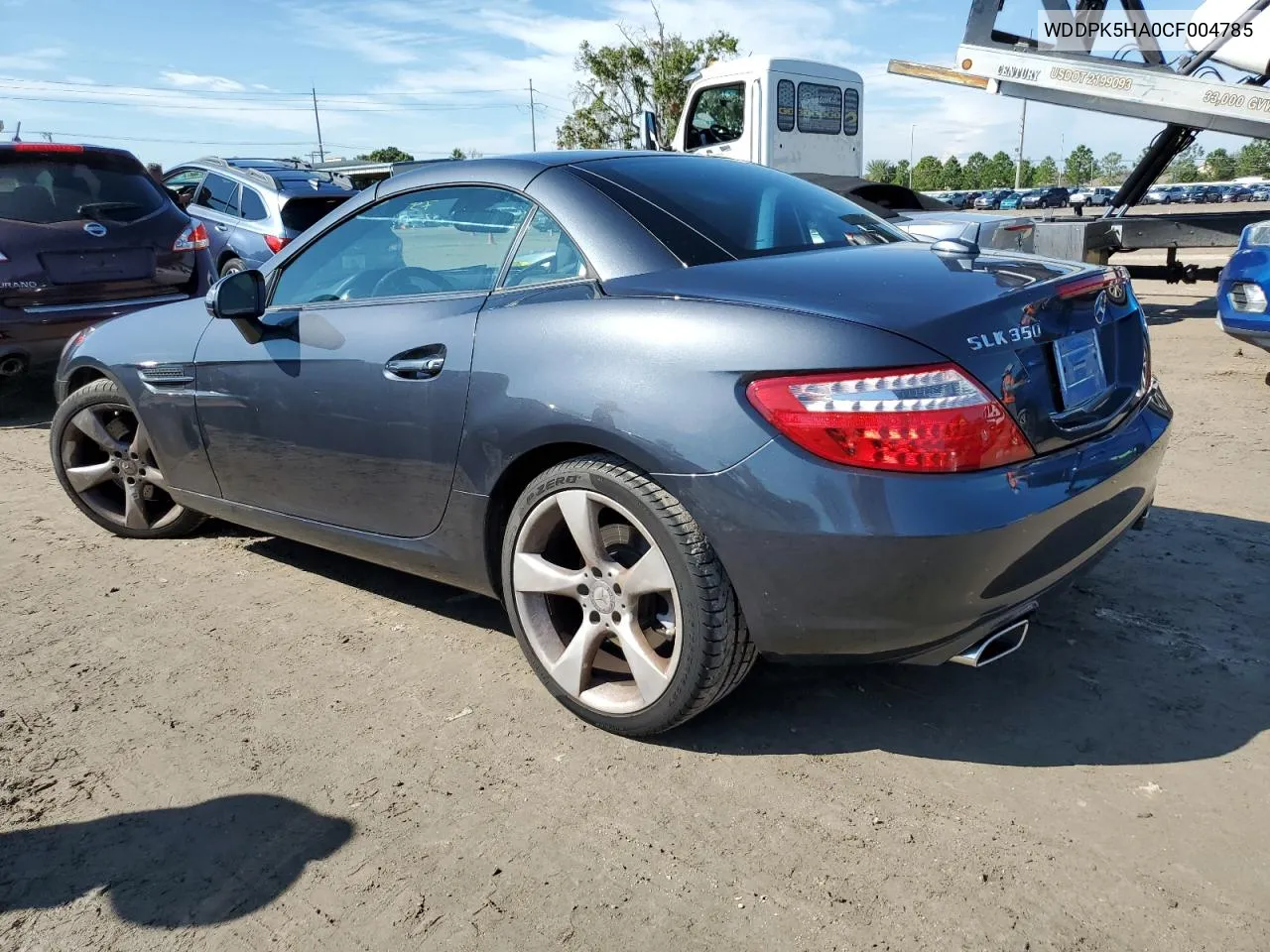 2012 Mercedes-Benz Slk 350 VIN: WDDPK5HA0CF004785 Lot: 73420294