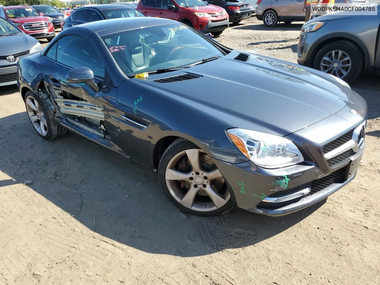 2012 Mercedes-Benz Slk 350 VIN: WDDPK5HA0CF004785 Lot: 73420294