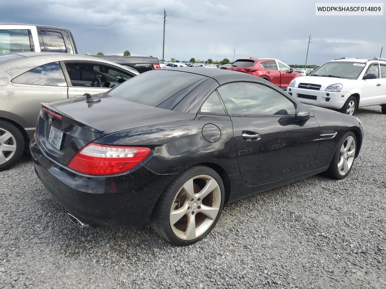 2012 Mercedes-Benz Slk 350 VIN: WDDPK5HA5CF014809 Lot: 74365754