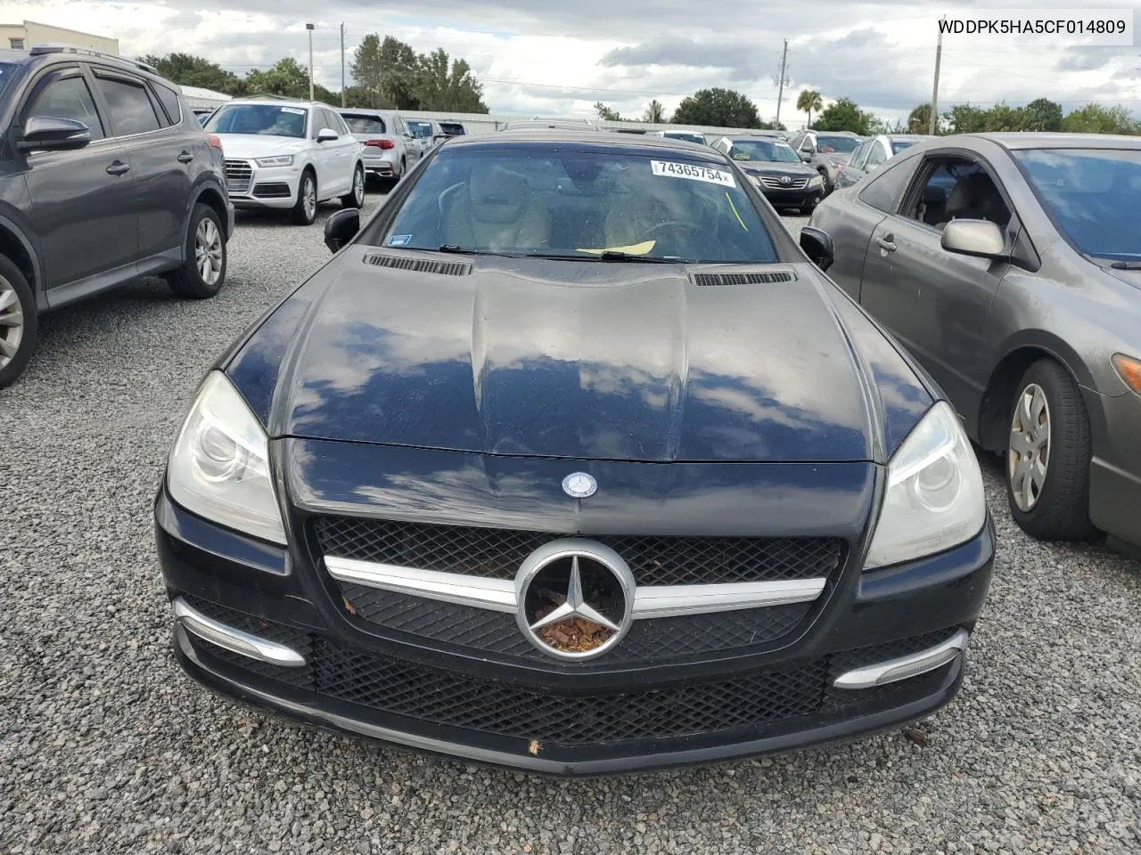 2012 Mercedes-Benz Slk 350 VIN: WDDPK5HA5CF014809 Lot: 74365754