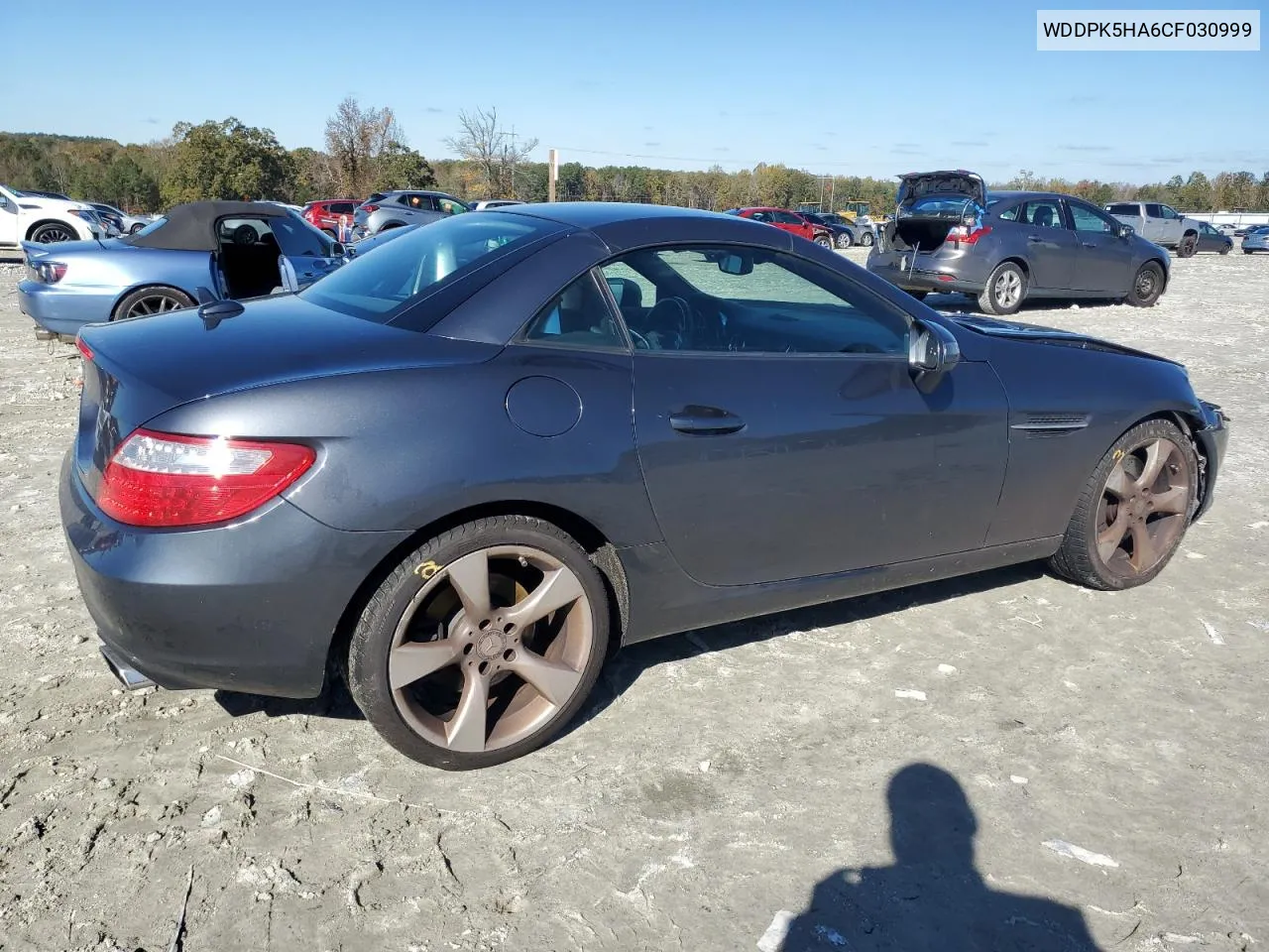 2012 Mercedes-Benz Slk 350 VIN: WDDPK5HA6CF030999 Lot: 80748424