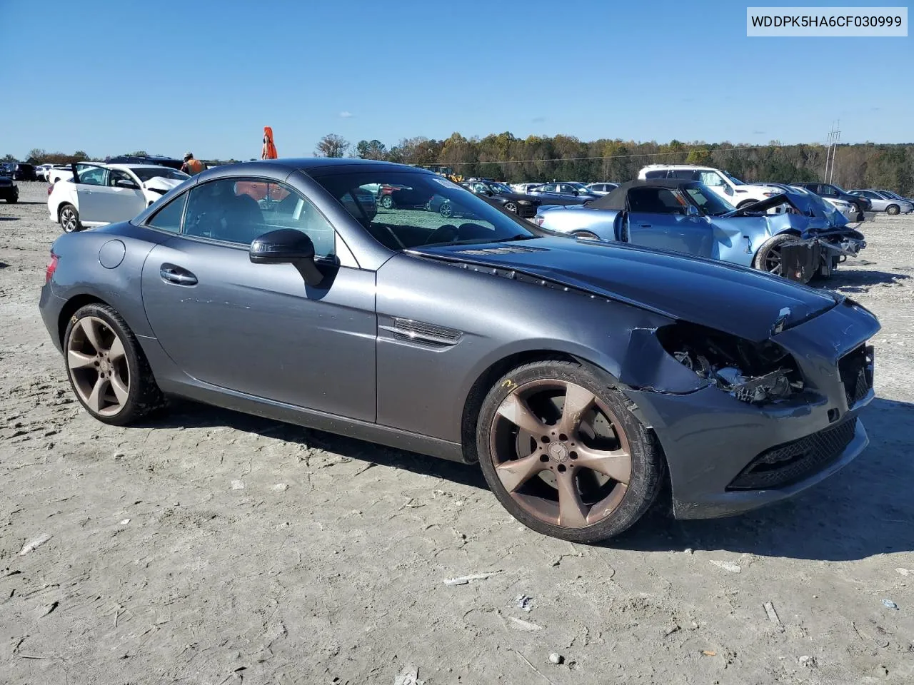 2012 Mercedes-Benz Slk 350 VIN: WDDPK5HA6CF030999 Lot: 80748424