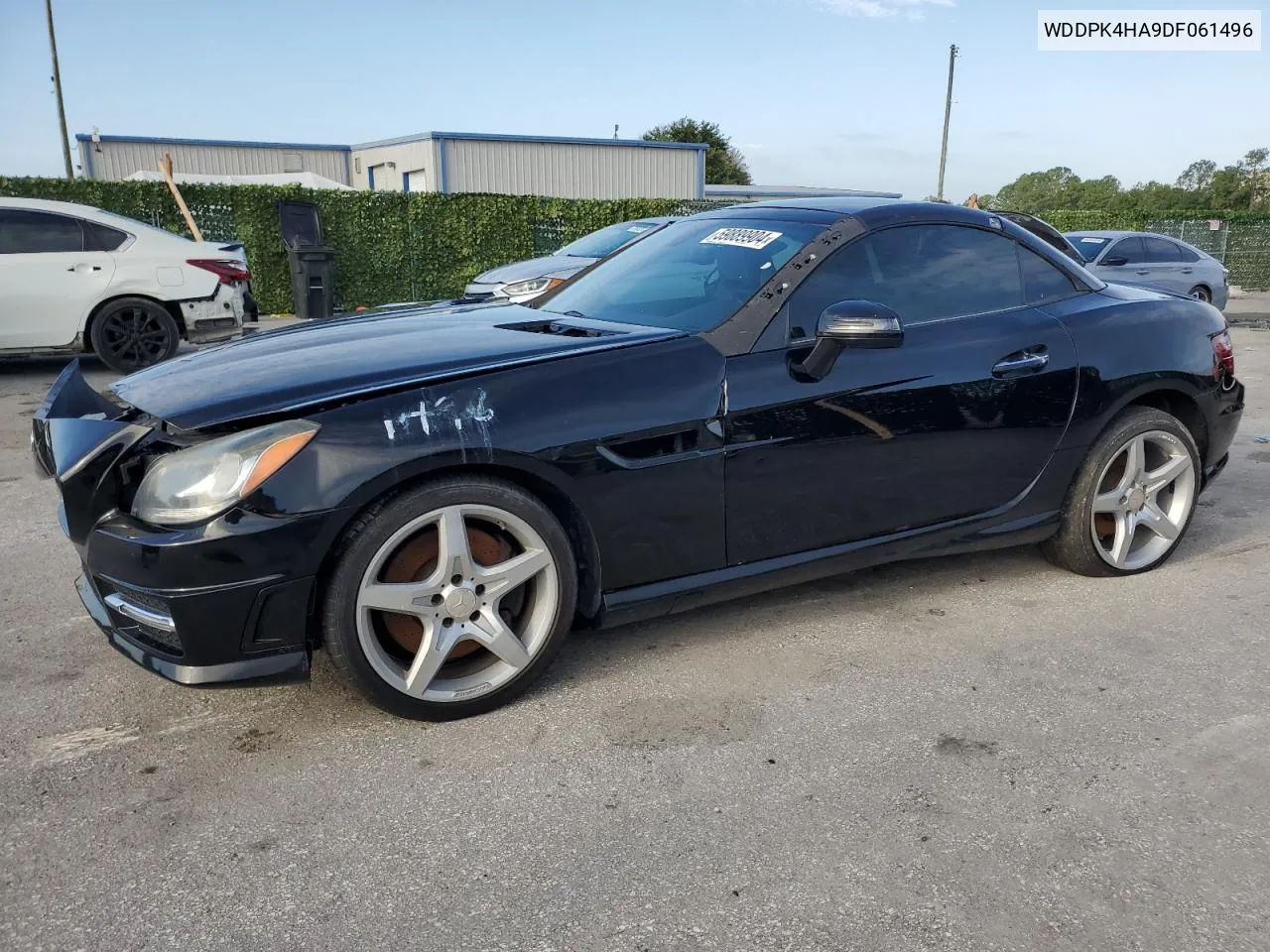 2013 Mercedes-Benz Slk 250 VIN: WDDPK4HA9DF061496 Lot: 59889904