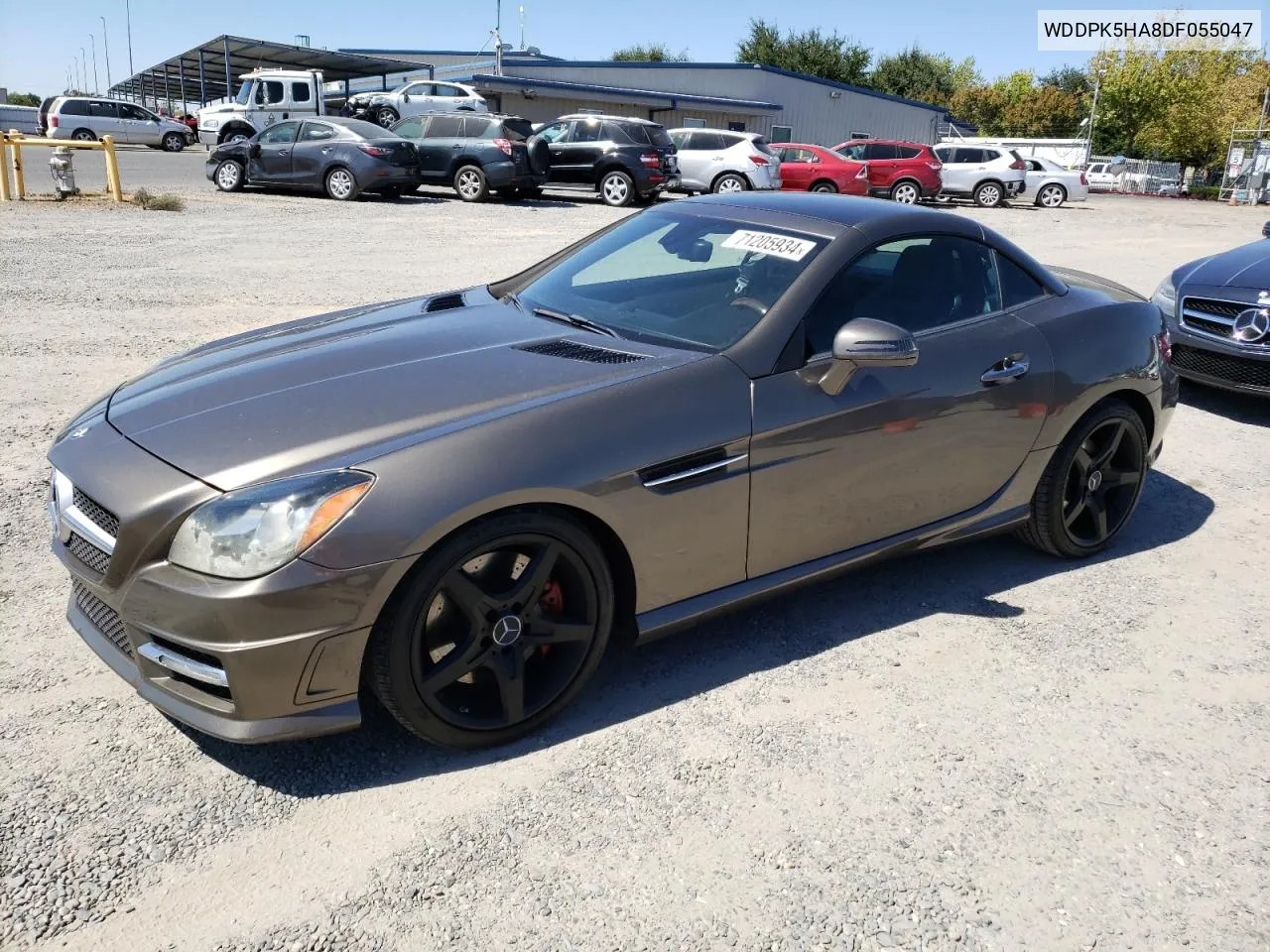 2013 Mercedes-Benz Slk 350 VIN: WDDPK5HA8DF055047 Lot: 71205934