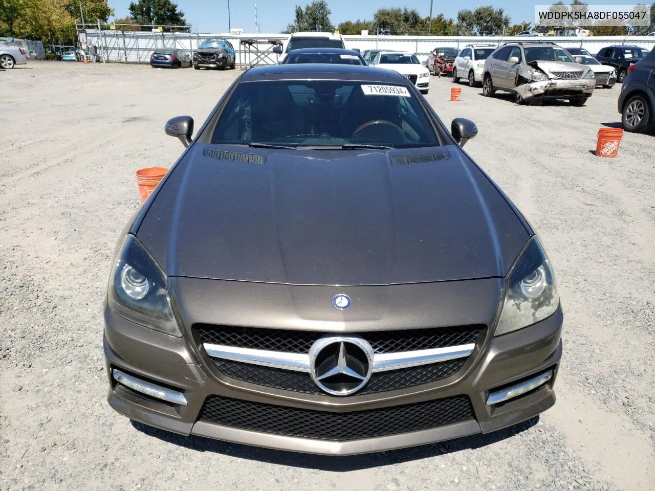 2013 Mercedes-Benz Slk 350 VIN: WDDPK5HA8DF055047 Lot: 71205934