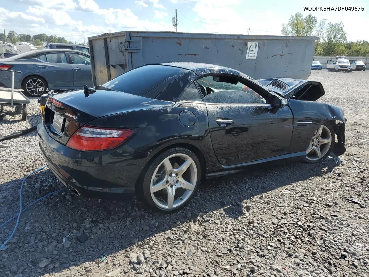 2013 Mercedes-Benz Slk 350 VIN: WDDPK5HA7DF049675 Lot: 72835584