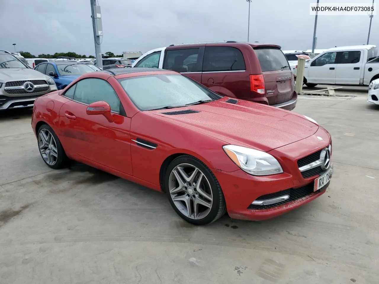 2013 Mercedes-Benz Slk 250 VIN: WDDPK4HA4DF073085 Lot: 73961824