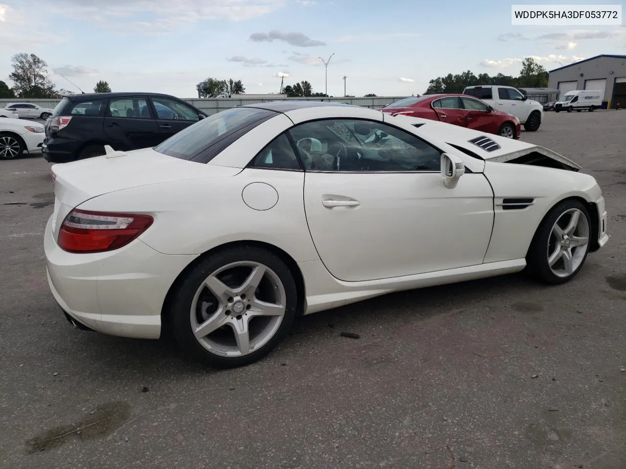 2013 Mercedes-Benz Slk 350 VIN: WDDPK5HA3DF053772 Lot: 75573184