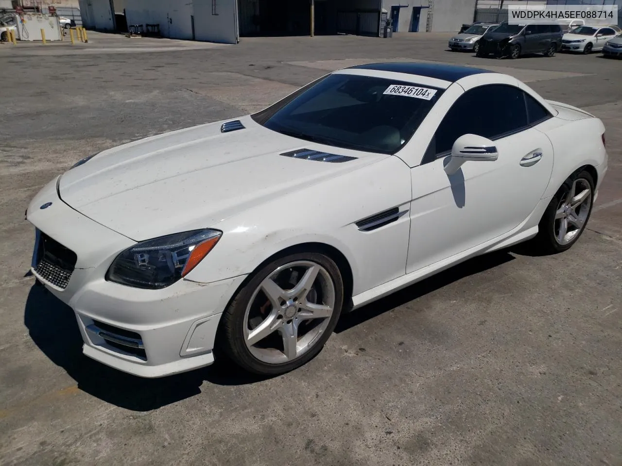 2014 Mercedes-Benz Slk 250 VIN: WDDPK4HA5EF088714 Lot: 68346104