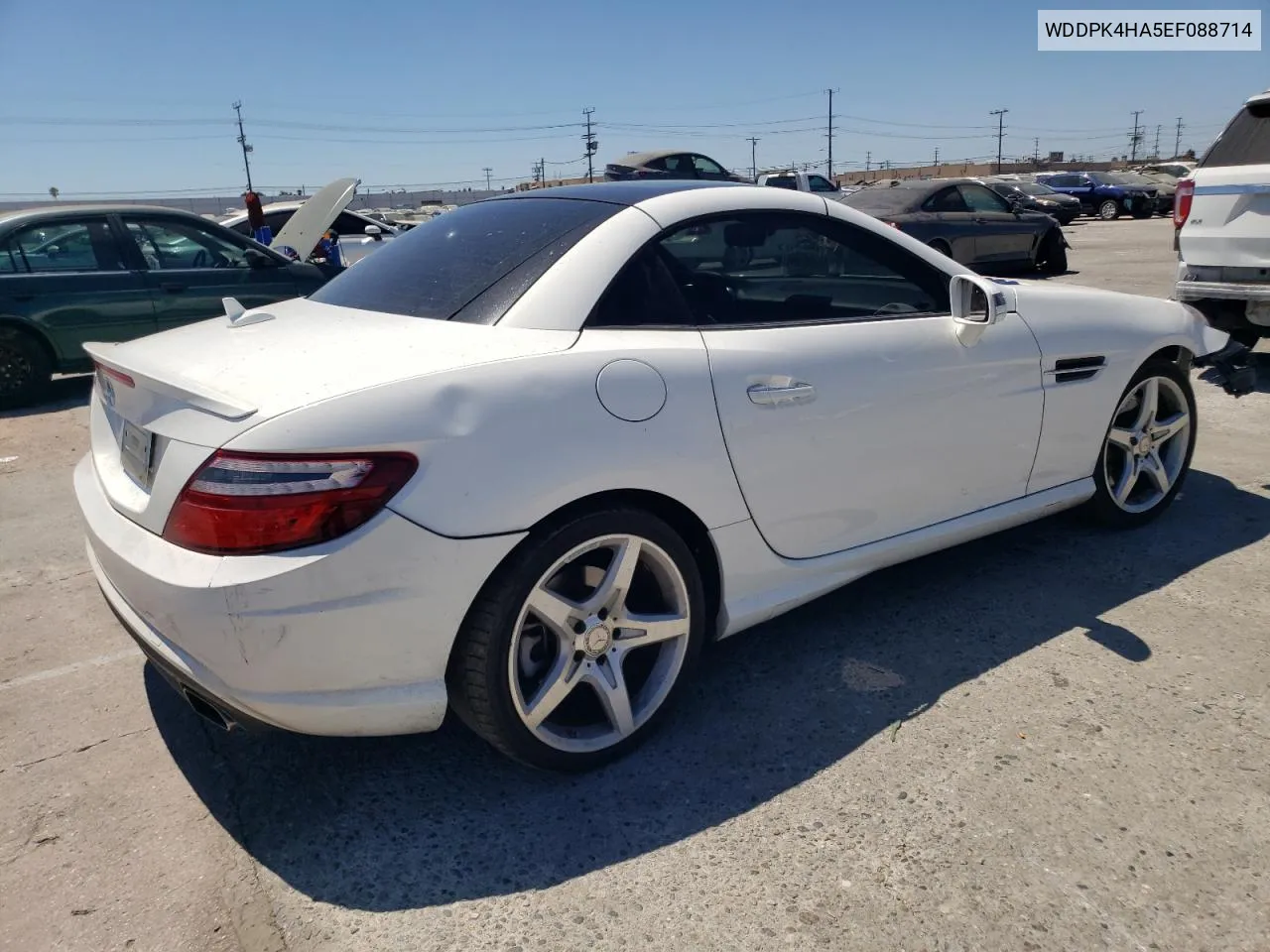 2014 Mercedes-Benz Slk 250 VIN: WDDPK4HA5EF088714 Lot: 68346104