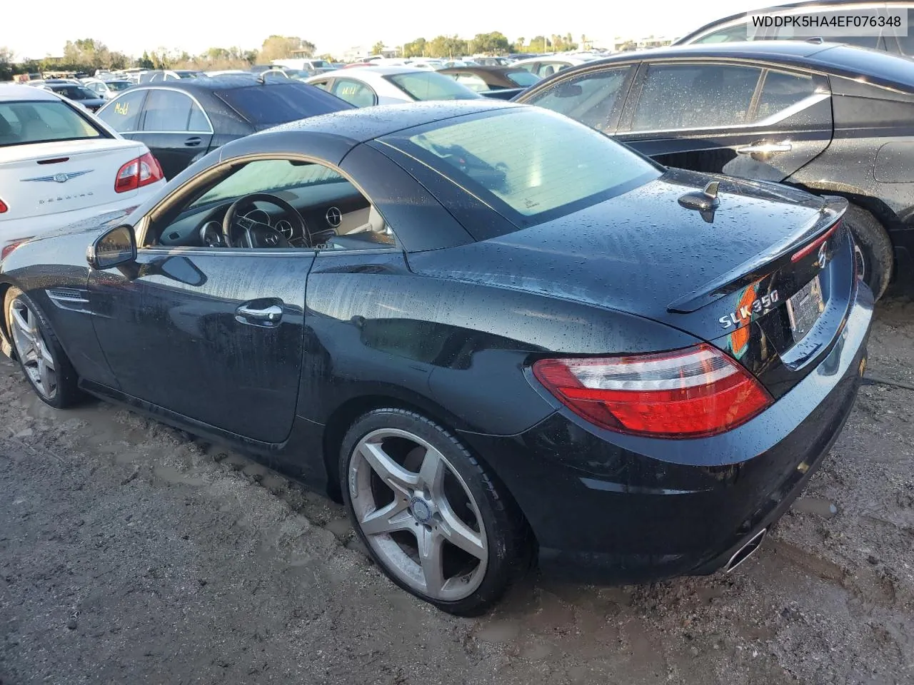 2014 Mercedes-Benz Slk 350 VIN: WDDPK5HA4EF076348 Lot: 73829014