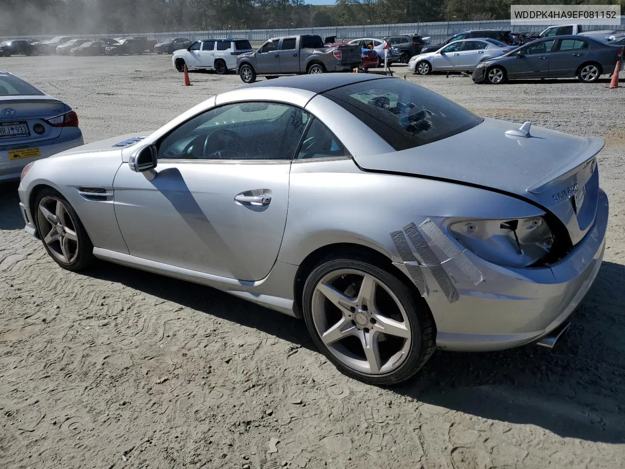 2014 Mercedes-Benz Slk 250 VIN: WDDPK4HA9EF081152 Lot: 76675814