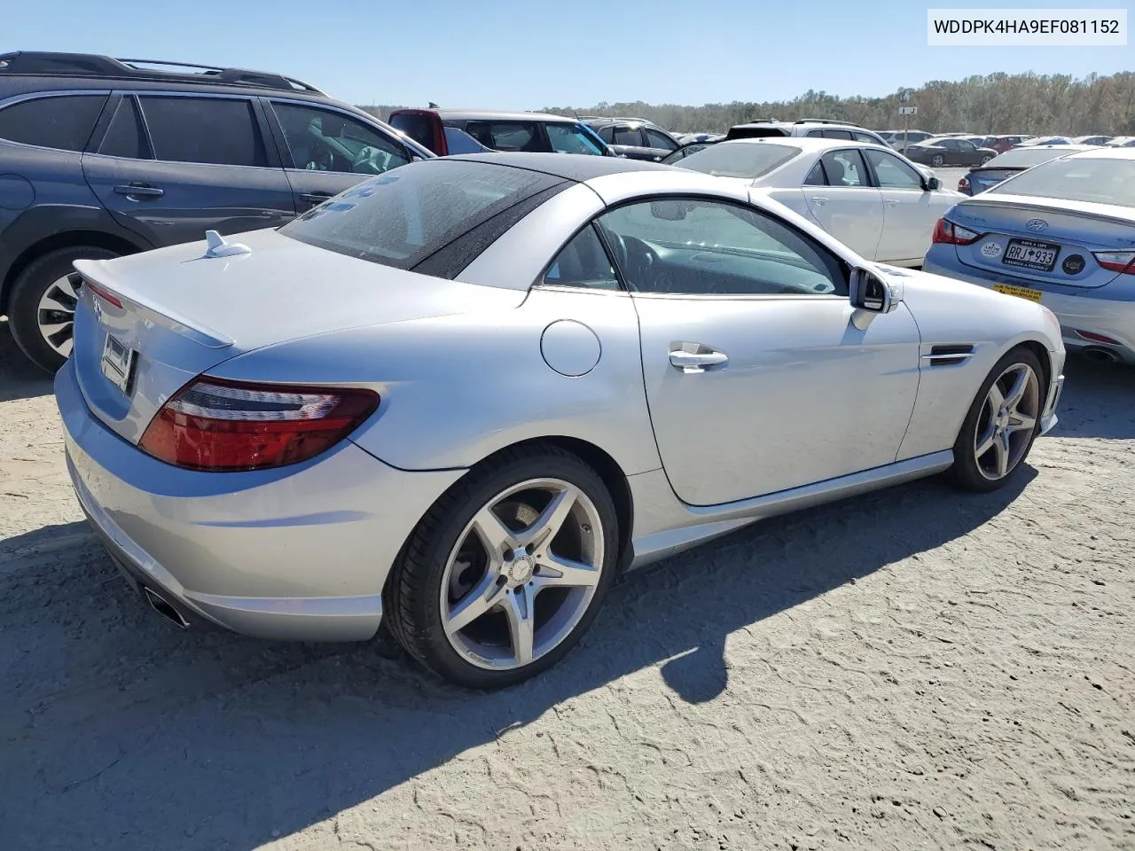 2014 Mercedes-Benz Slk 250 VIN: WDDPK4HA9EF081152 Lot: 76675814