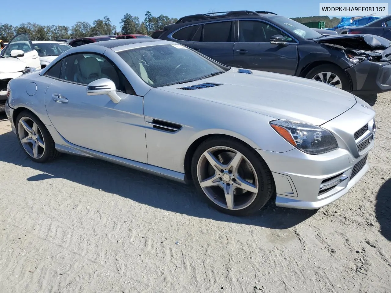 2014 Mercedes-Benz Slk 250 VIN: WDDPK4HA9EF081152 Lot: 76675814