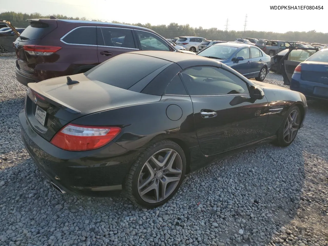 2014 Mercedes-Benz Slk 350 VIN: WDDPK5HA1EF080454 Lot: 77877544