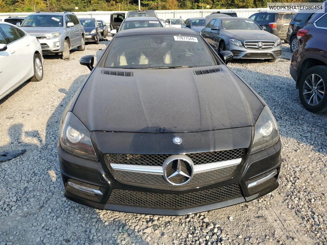 2014 Mercedes-Benz Slk 350 VIN: WDDPK5HA1EF080454 Lot: 77877544