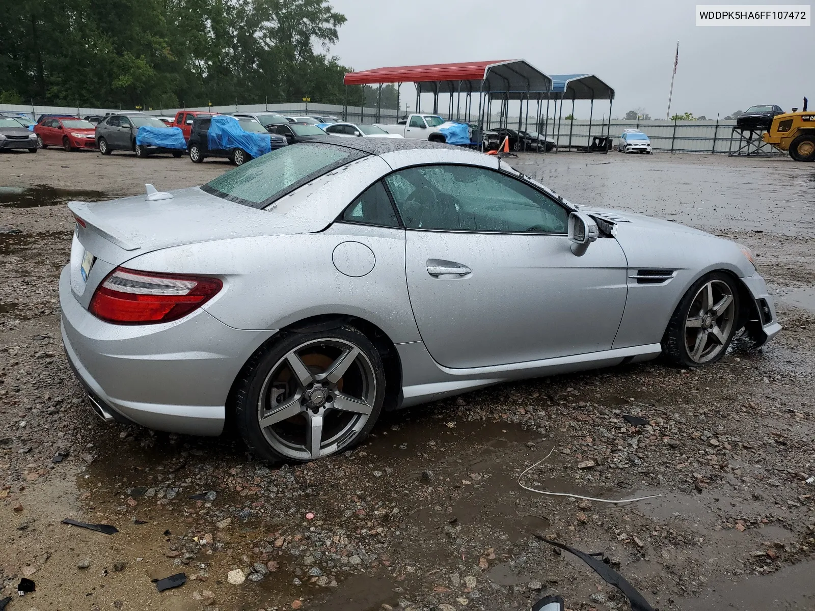 2015 Mercedes-Benz Slk 350 VIN: WDDPK5HA6FF107472 Lot: 66288584