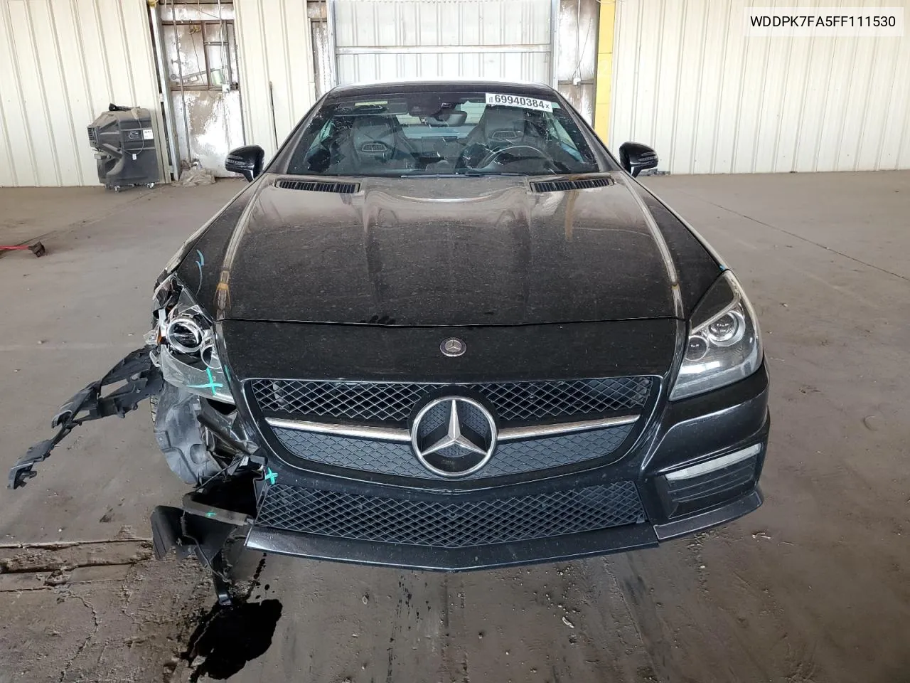 2015 Mercedes-Benz Slk 55 Amg VIN: WDDPK7FA5FF111530 Lot: 69940384