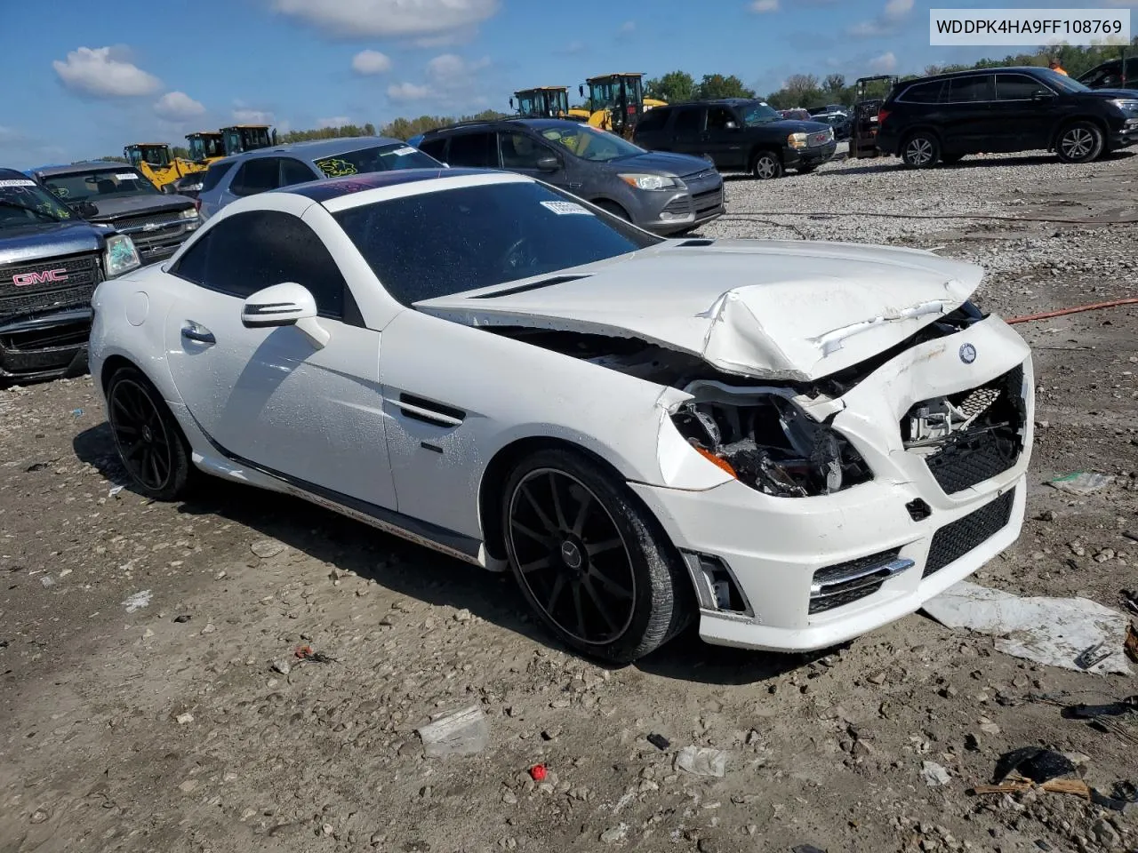 2015 Mercedes-Benz Slk 250 VIN: WDDPK4HA9FF108769 Lot: 73555144